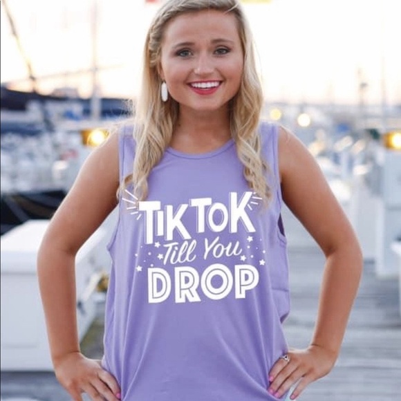 Jadelynn Brooke Tops - NWT Jadelynn Brooke Tik Tok till You Drop Tank Top